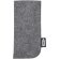 Funda gafas material reciclado certificado GRS Felta Gris medio detalle 2