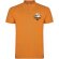 Polo manga corta hombre Star Roly 100% algodón piqué 200 g/m² Naranja detalle 61