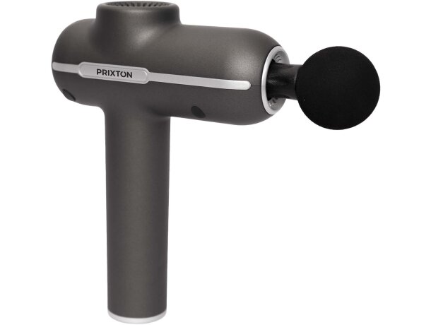 Pistola de masaje Prixton MGF80 Synergy con 4 cabezales Negro intenso detalle 3