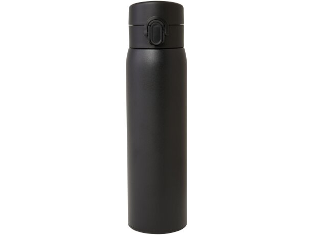 Termo Sika 450ml con aislamiento térmico de acero reciclado Negro intenso detalle 7