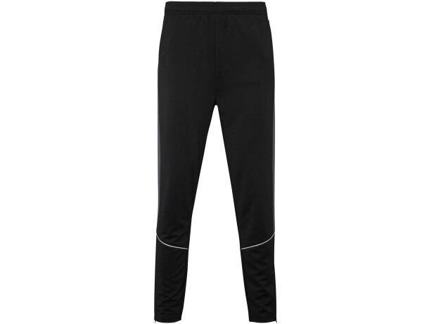 Chándal unisex Evans Roly con cremallera y diseño bicolor Negro intenso/ébano detalle 2