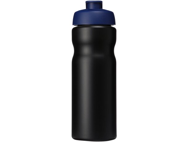Baseline® Plus Bidón deportivo con tapa Flip de 650 ml Negro intenso/azul detalle 36