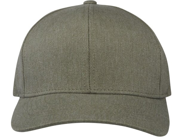 Gorra reciclada seis paneles Aware Opal con rastreador QR Verde detalle 22
