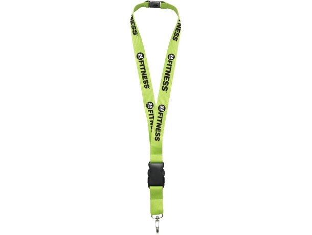 Lanyard personalizado con cierre de seguridad y hebilla separable barato