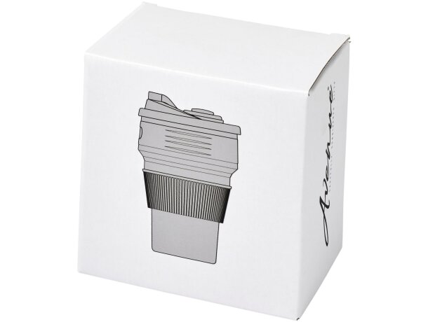 Vaso plegable de 350 ml Cora Gris detalle 4