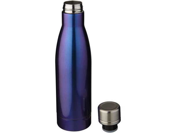 Botella de 500 ml con aislamiento de cobre al vacío Vasa Aurora Azul detalle 9
