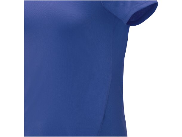 Camiseta Cool fit de manga corta para mujer Kratos Azul detalle 20