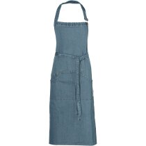 delantal unisex con botones y bolsillos de la marca Jamie Oliver personalizado azul medio delantal unisex con botones y bolsillos de la marca Jamie Oliver personalizado azul medio