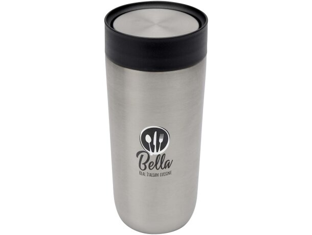 Vaso térmico Camden 350 ml acero inoxidable reciclado Plateado detalle 9