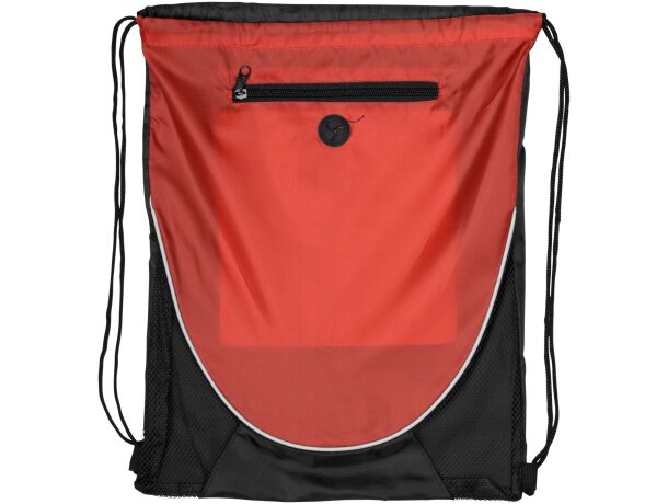 Mochila con cuerdas con lateral de rejilla original