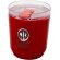 Vaso de doble pared Hudson 180ml plástico reciclado Rojo detalle 11
