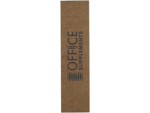 Funda de cartulina para bolígrafo Nador Natural detalle 1