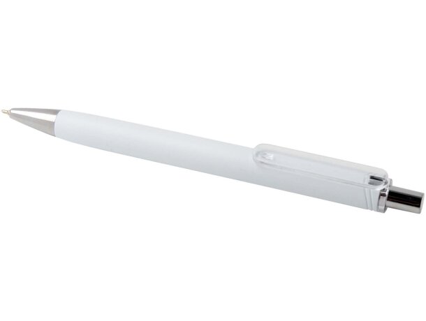 Bolígrafo Feld de plástico ABS reciclado con certificación RCS Blanco detalle 6