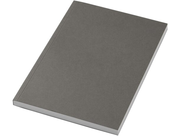 Cuaderno Novella Austen A5 tapa blanda 100 hojas papel FSC Gris detalle 15