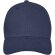 Gorra de 6 paneles Davis Azul marino detalle 21