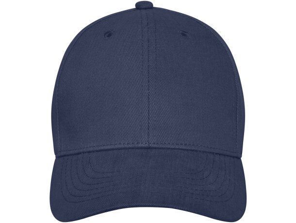 Gorra de 6 paneles Davis Azul marino detalle 20