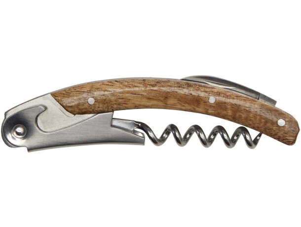 Set con soporte para vino Vino de madera de acacia Madera detalle 3