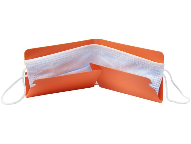 Neceser plegable para mascarillas Madden Naranja detalle 21