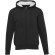 Sudadera sherpa con cremallera y capucha Natron Negro intenso detalle 5