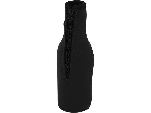 Funda para botellas térmicas de neopreno plegable Fris Negro intenso detalle 24