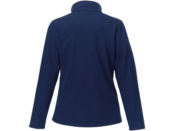 Chaqueta softshell Orion con microforro para mujer Azul marino detalle 21