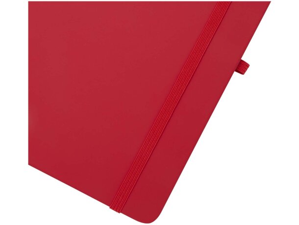 Libreta tapa dura A6 Spectrum Plus con papel FSC certificado Rojo detalle 30