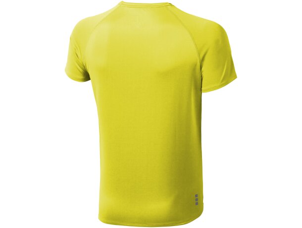 Camiseta ténica Niagara de Elevate 135 gr barata amarillo neón