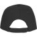 Gorra de 5 paneles con ribete. Personalizadas para tu estilo único Negro intenso detalle 32