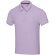 Polo unisex de rizo reciclado Akoya con certificación GRS Lila