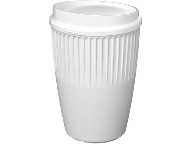 Vaso 350ml Cirrus POP plástico oceánico reciclado con tapa detalle 24