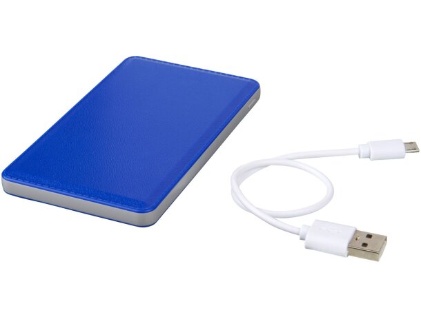Batería inalámbrica de 3000 mAh Phase Azul real detalle 5