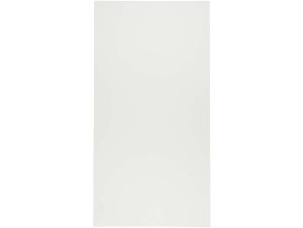 Toalla deportiva Lucas de poliéster reciclado con bolsa Blanco detalle 7