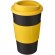 Vaso térmico 350ml con agarradera Americano Negro intenso/amarillo