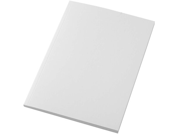 Libreta A5 tapa blanda Novella Austen papel certificado FSC Blanco detalle 4