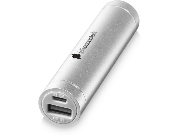 Batería externa 2200 mah de aluminio