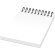 Libreta A7 con cubierta sintética Desk-Mate® Blanco/negro intenso detalle 2