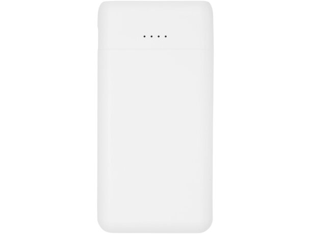 Batería externa 5000 mAh Odyssey con doble salida USB Blanco detalle 3