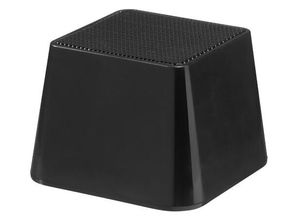 Altavoz portátil recargable personalizado negro intenso Altavoz portátil recargable personalizado negro intenso