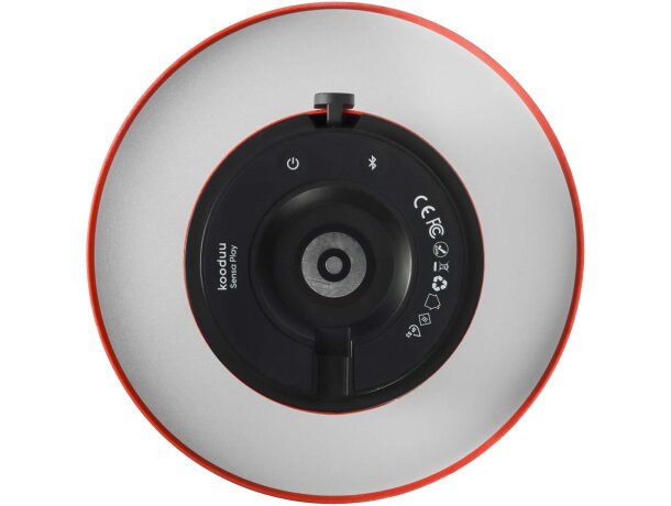 Altavoz bluetooth con lámpara led Kooduu Sensa Play Naranja detalle 5