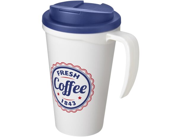 Americano® Grande taza 350 ml con tapa antigoteo personalizado