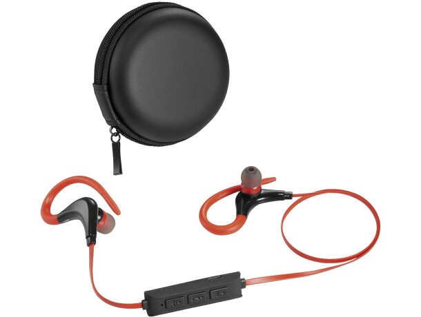 Cascos auriculares sin cables ergonómicos personalizado negro intenso Cascos auriculares sin cables ergonómicos personalizado negro intenso