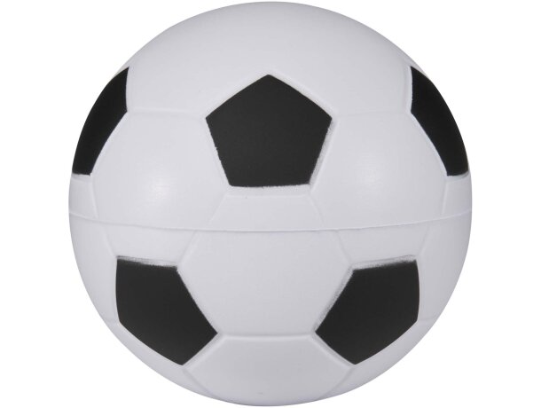 Balón antiestrés Zavi de espuma de poliuretano negro Negro intenso detalle 2