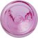 Bidón deportivo Bodhi 500ml de RPET con tapa de acero reciclado Rosa transparente detalle 25