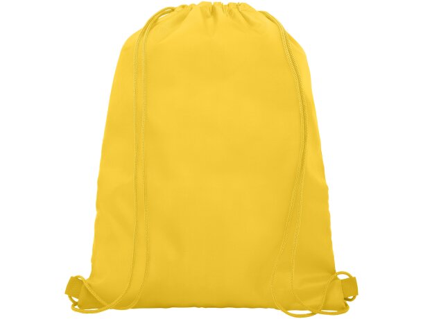 Mochila de cuerdas para empresa poliéster Oriole Amarillo detalle 28