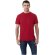 Camiseta de manga corta para hombre Heros Rojo detalle 44