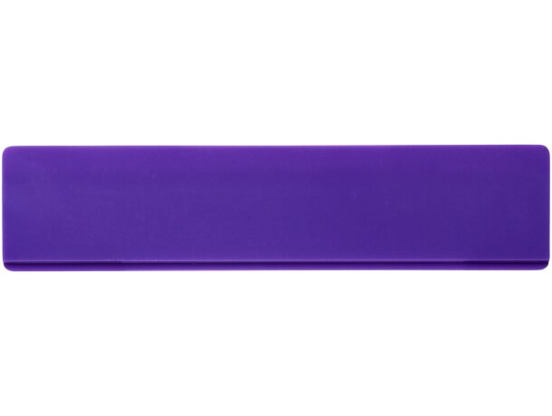 Regla de plástico Renzo 15 cm con doble escala personalizable Morado detalle 21