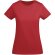 Camiseta mujer algodón orgánico Breda de Roly Rojo