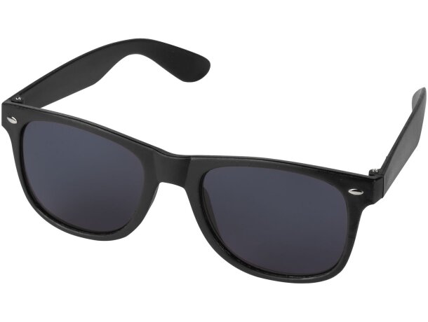 Gafas de sol Sun Ray en plástico reciclado con lentes UV400 Blanco detalle 16
