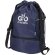 Bolsa deportiva Nomad 18L con cordón y compartimentos separados Azul marino detalle 6