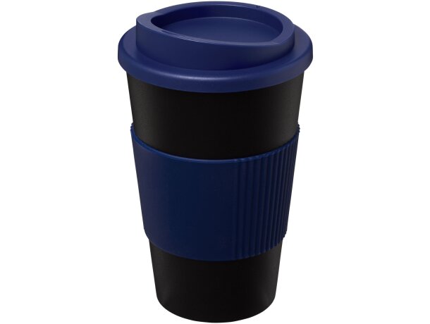 Vaso térmico 350ml con agarradera Americano Azul detalle 120